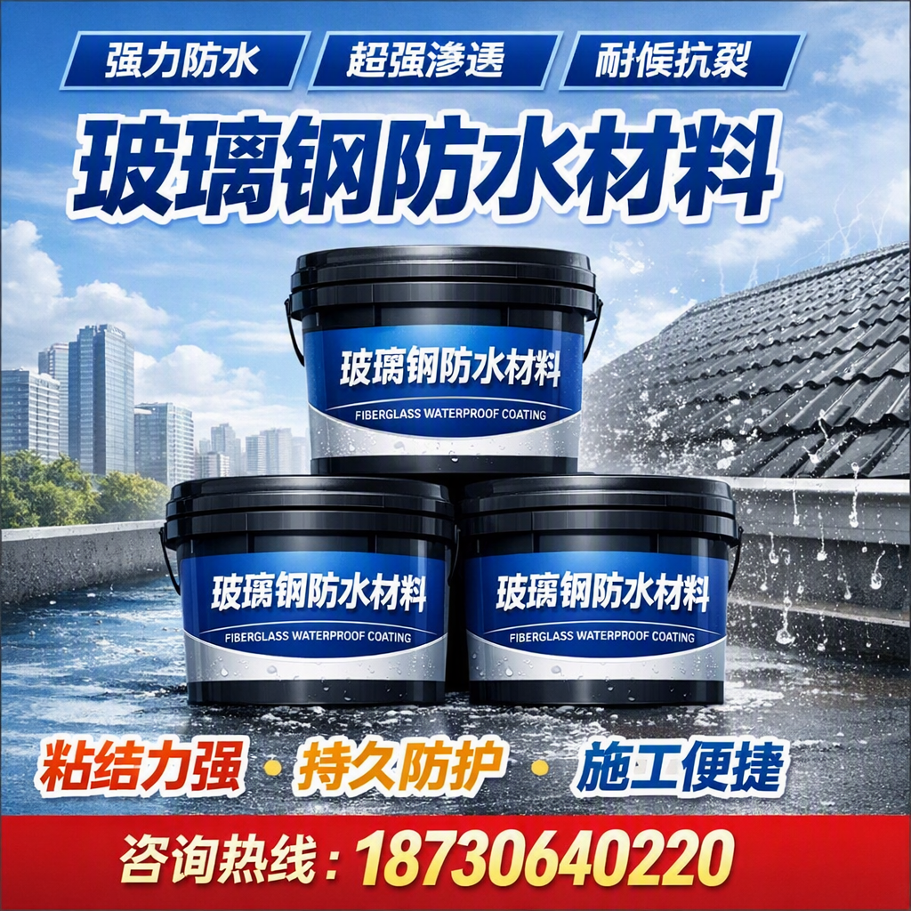 了解玻璃钢防水材料的市场趋势，鄂尔多斯 企业不可不知