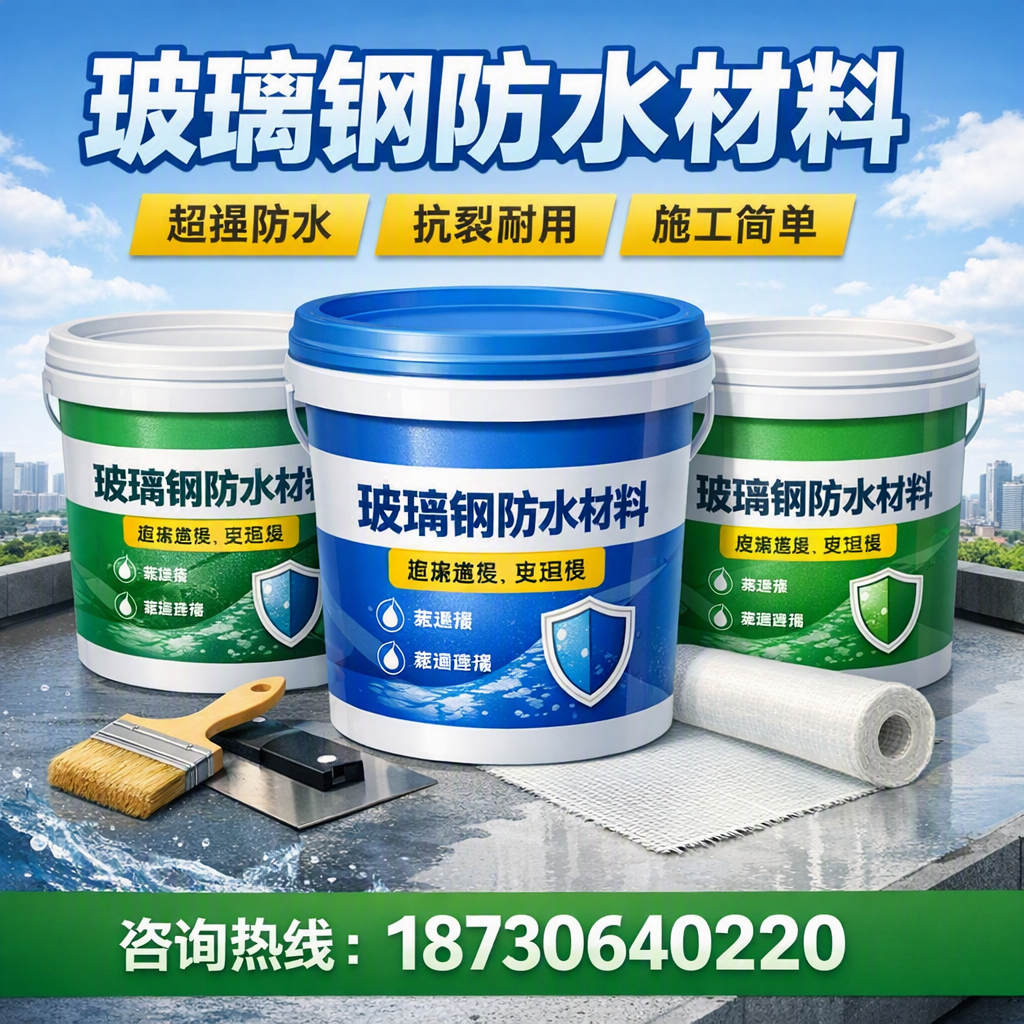 了解玻璃钢防水材料的市场趋势,鄂尔多斯 企业不可不知